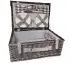 Deluxe Picnic Food Hamper for Four | with Cheese & Wine