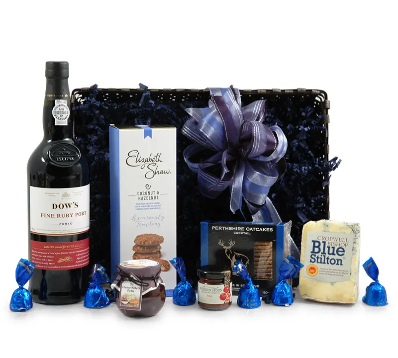 Luxury Port & Stilton Hamper