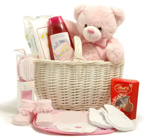 Baby Girl Basket