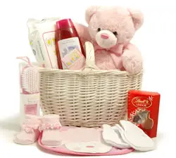 Baby Girl Basket