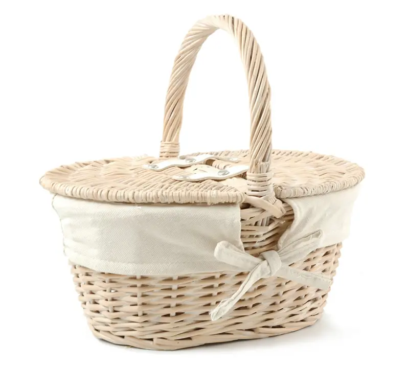 Childrens Picnic Basket - Empty 